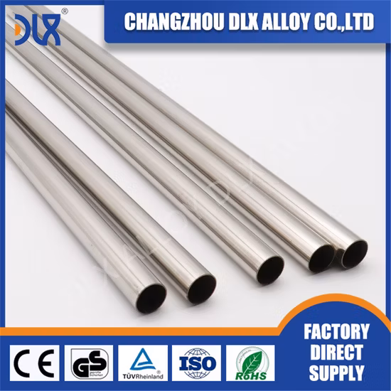 Tuyau sans couture en alliage de nickel Inconel600 Inconel601 Inconel625 Uns No6601 No6625 No6600